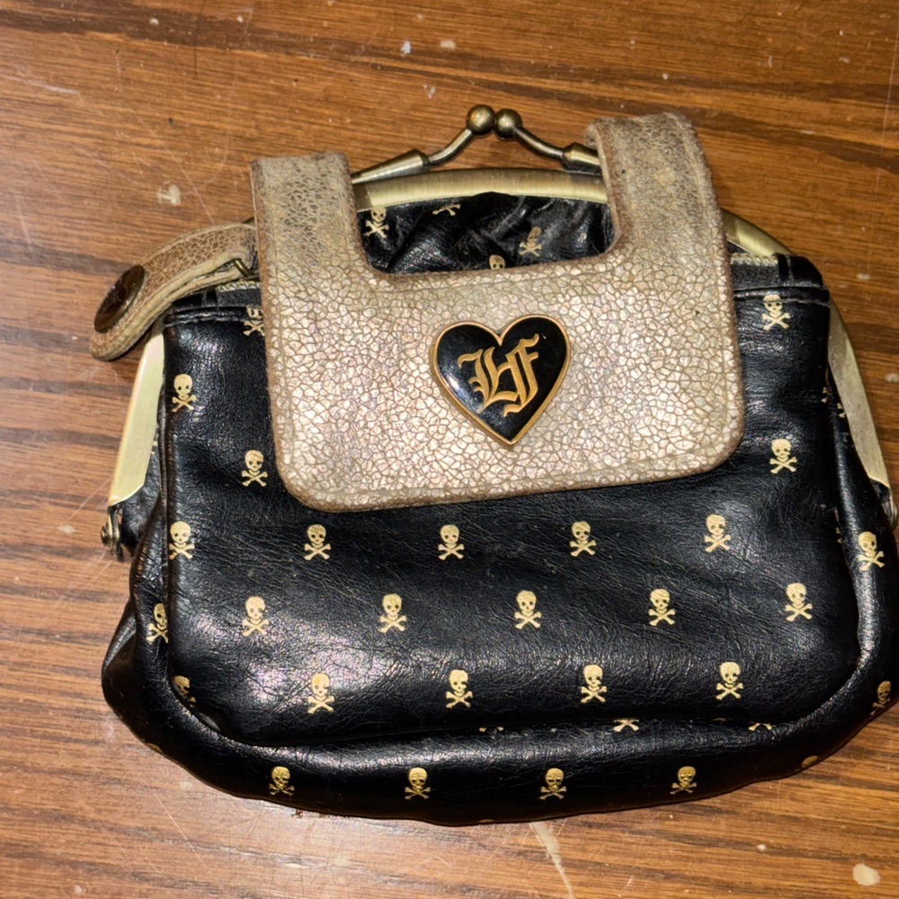 Vintage Loungefly Skull Wallet Pouch - Picture 2 of 8